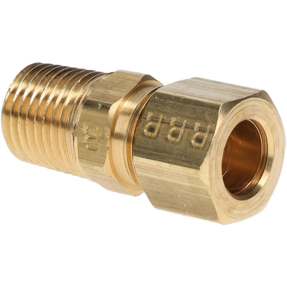 Parker Compression Tube Nut and Sleeve Assembly: 1/4" Tube OD, Compression - 61P-4