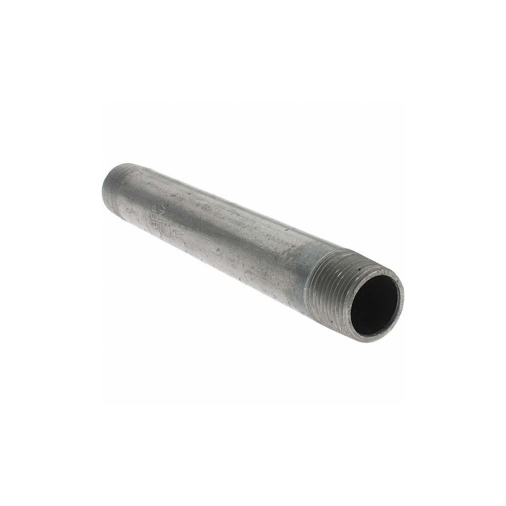 Value Collection Black Pipe Nipple: 3/4" Dia x 7" Long, Schedule 40 - BDNA--13461-1