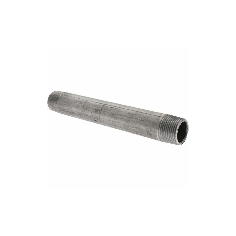Value Collection Black Pipe Nipple: 3/4" Dia x 7" Long, Schedule 40 - BDNA--13461-1
