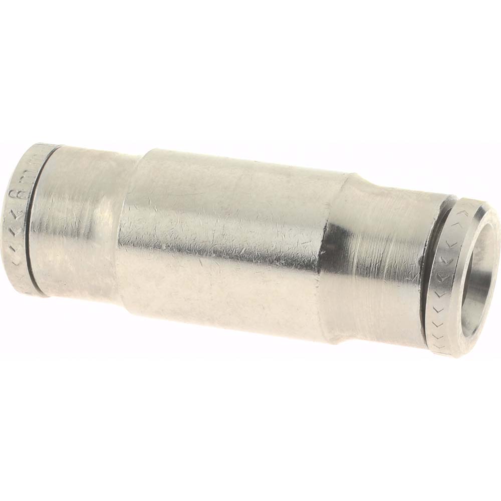 Legris Push-to-Connect Tube x Tube Fitting: Bulkhead Elbow, 6.00 mm OD - 3639 06 00