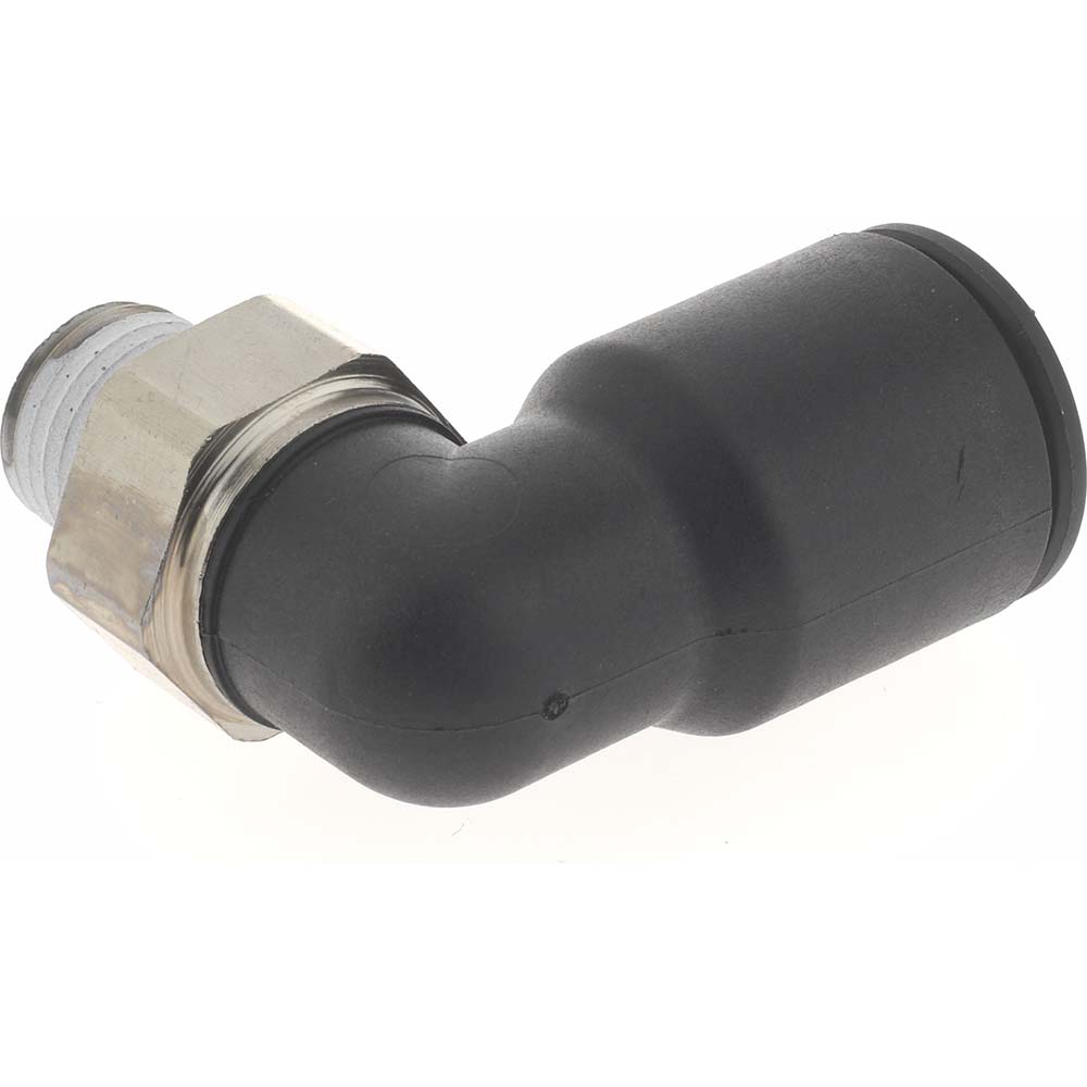 Legris Push-to-Connect Fitting: Male Elbow, NPT, 1/2" OD - 3109 62 14
