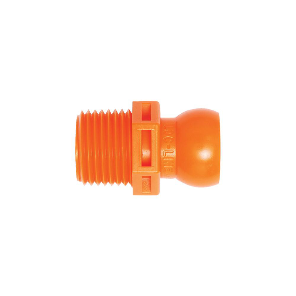 CerroBrass Industrial Pipe 90 ° Street Elbow: 3/8" Female Thread, 3/8" Male Thread, MNPTF x FNPTF - 28158