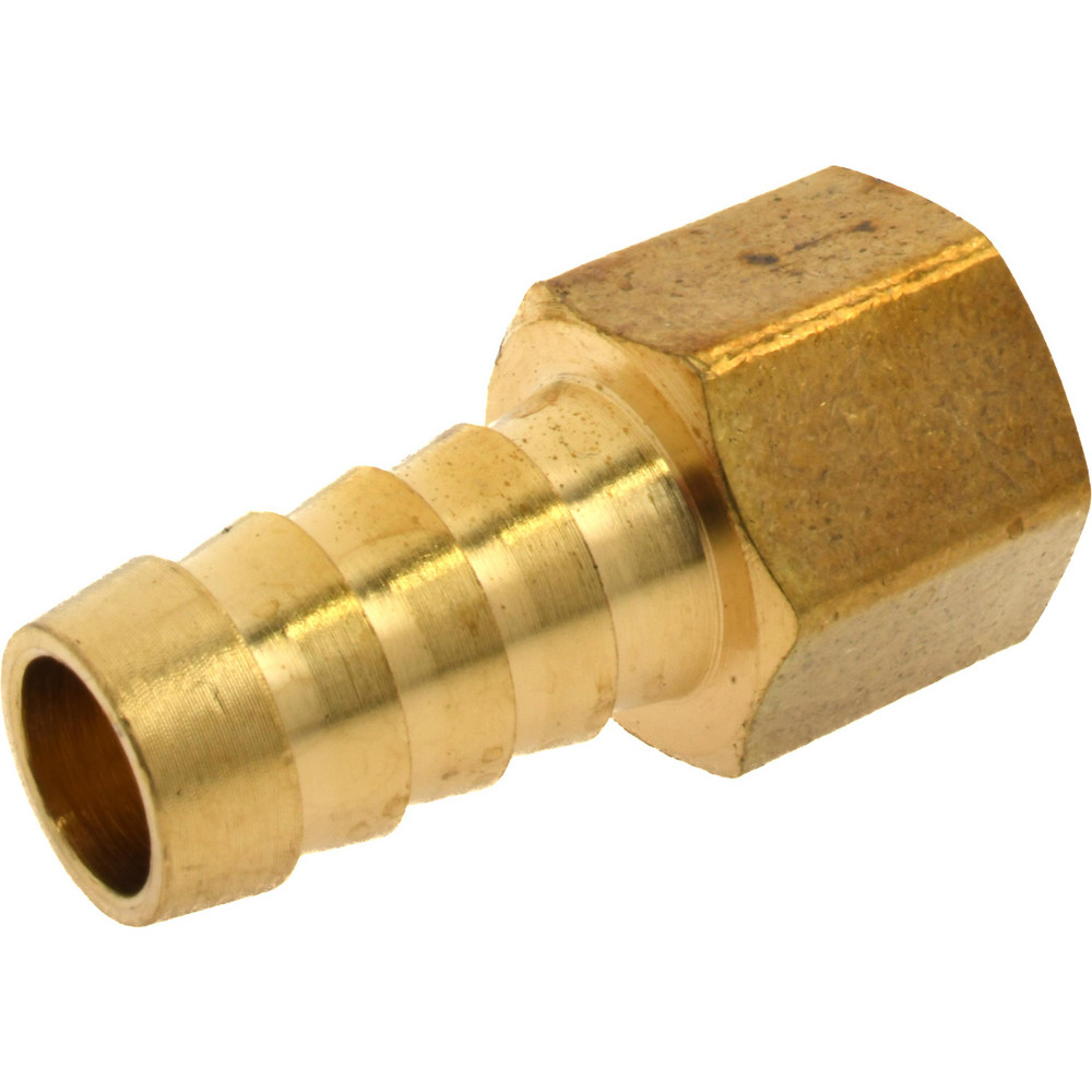 Dixon Valve & Coupling Barbed Hose Fitting: 1/4" x 1/2" ID Hose, Female Connector - 1040804C