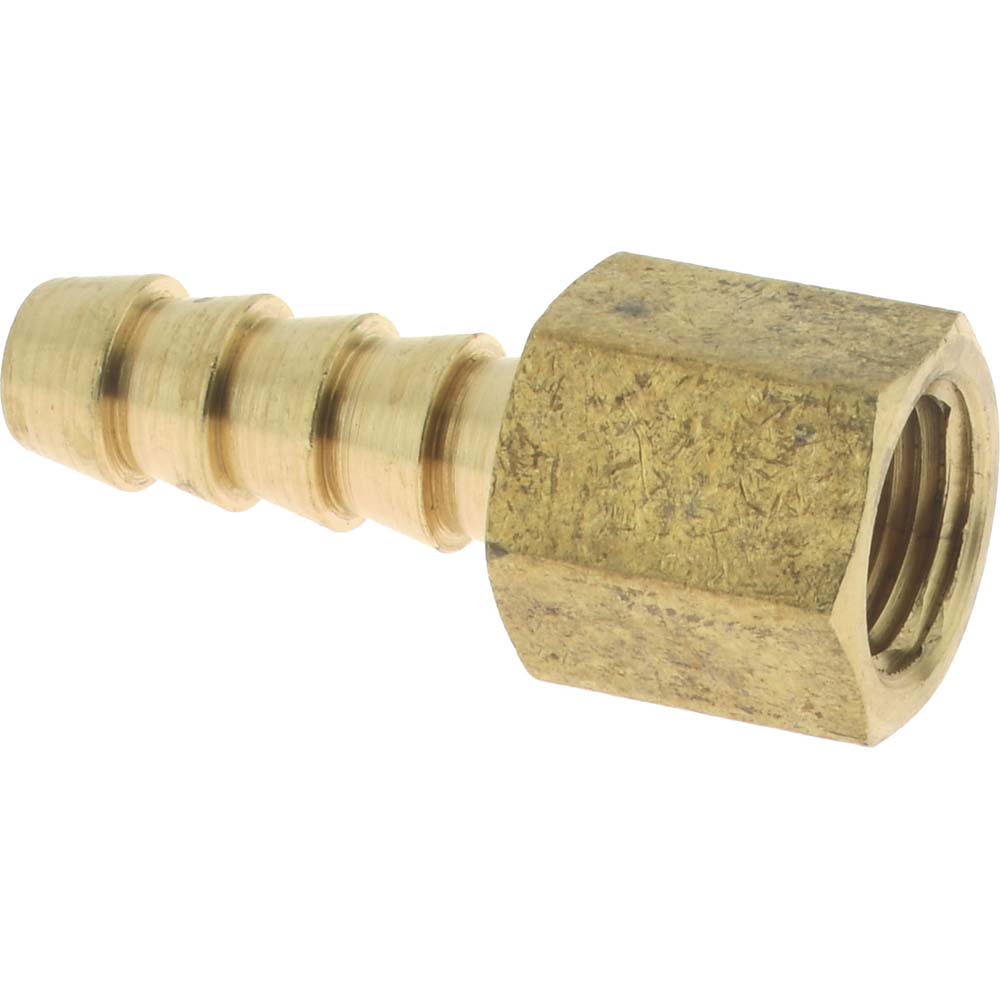 Dixon Valve & Coupling Barbed Hose Fitting: 1/4" x 1/2" ID Hose, Female Connector - 1040804C