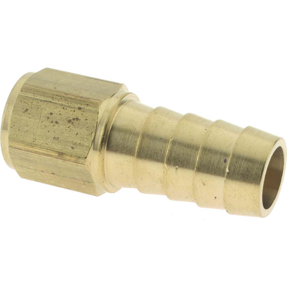 Parker Push-to-Connect Tube x Pipe Fitting: Connector, NPTF, 1/2" OD - A8MC6-MG