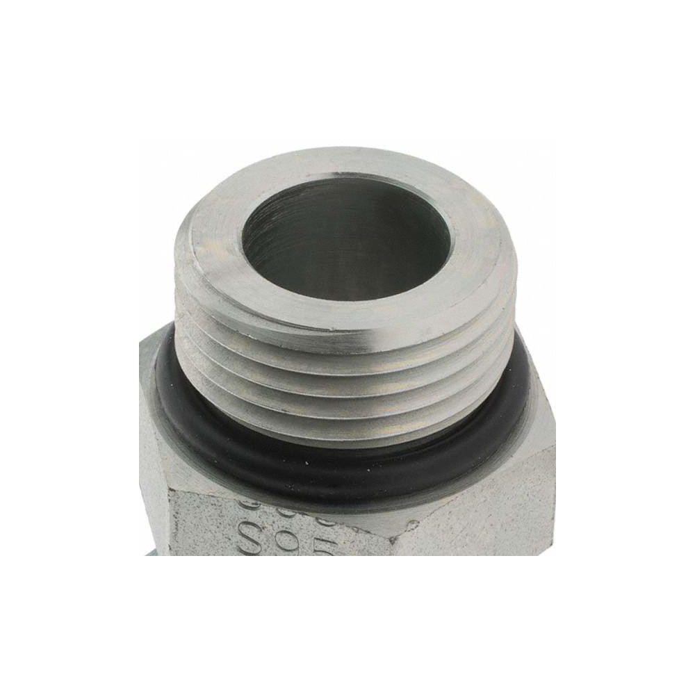 Parker Hydraulic Hose Swivel Adapter: 12 mm, 1-1/16-12, 4,000 psi - BD-16257