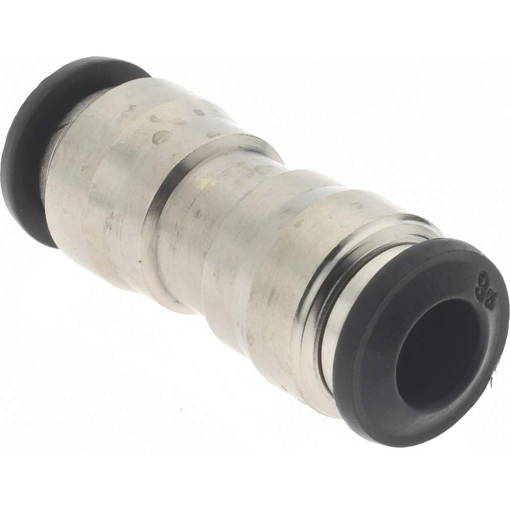 Aignep USA Push-to-Connect Tube x Tube Fitting: Union, 6.00 mm OD - 50040N-6