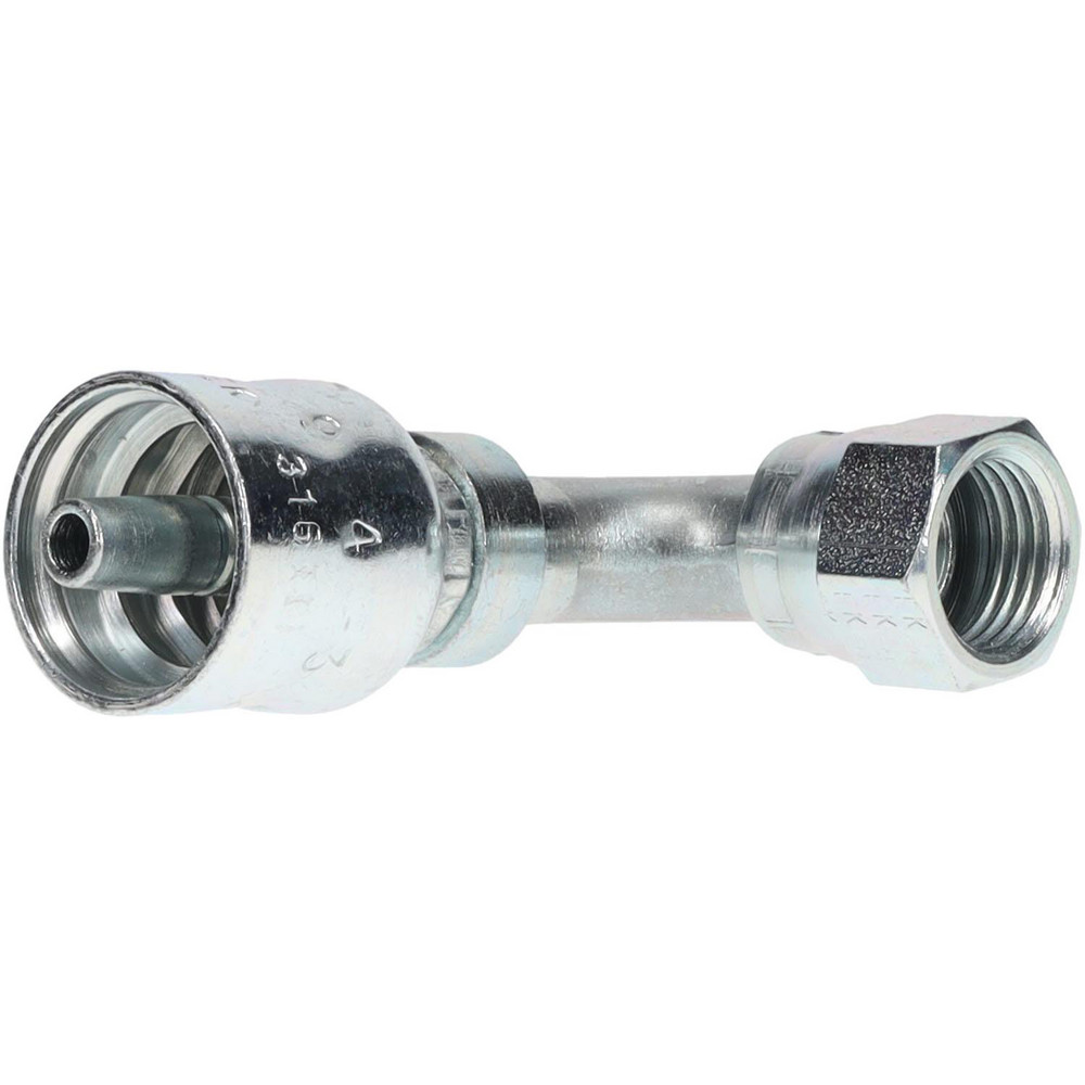 Parker Hydraulic Hose Short Drop Female JIC Swivel 90 ° Elbow: 0.25" ID, 4 mm, 9/16-18 - 13943-6-4