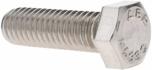 Merit Brass Stainless Steel Pipe Nipple: 1/4" Pipe, Grade 316 & 316L - 6004-500