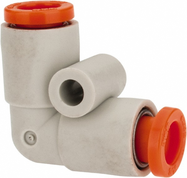 SMC PNEUMATICS Push-to-Connect Push-to-Connect Fitting: Reducing Elbow, 12.00 mm OD - KQ2L12-00A