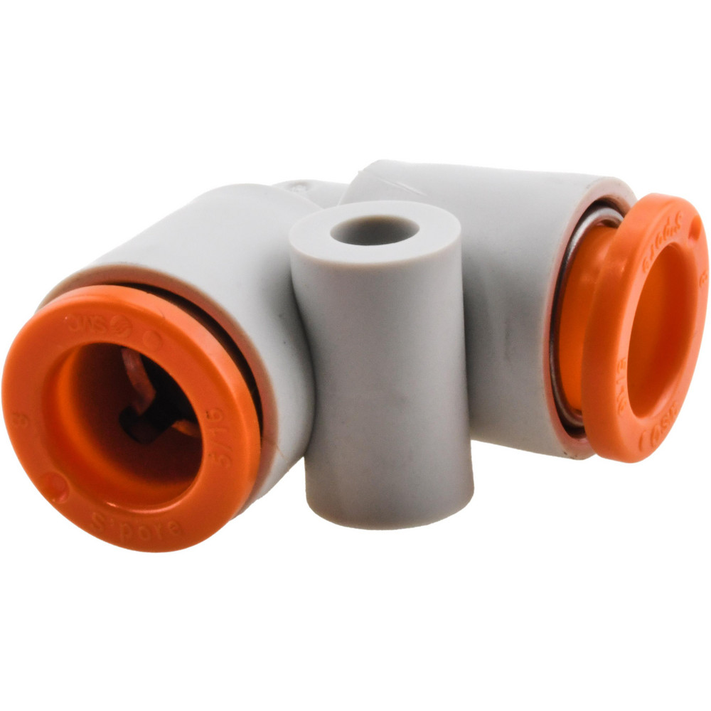 SMC PNEUMATICS Push-to-Connect Push-to-Connect Fitting: Reducing Elbow, 12.00 mm OD - KQ2L12-00A