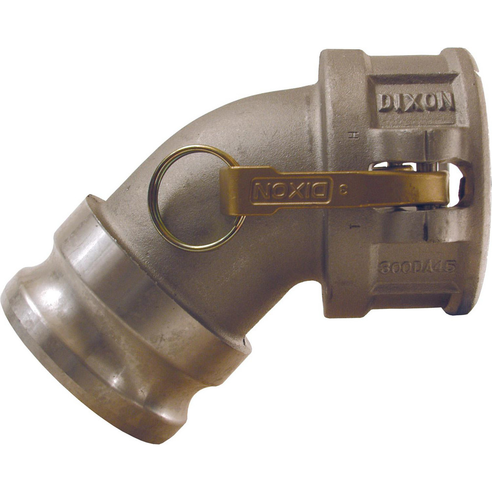 Dixon Valve & Coupling Suction & Discharge Hose Couplings: Lockable Dust Cap, Cam & Groove, Lockable Dust Cap, Aluminum - 400DC-LAL