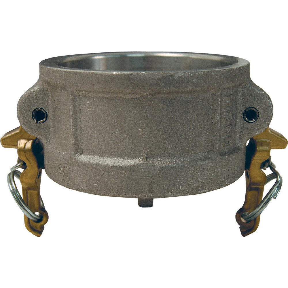 Dixon Valve & Coupling Suction & Discharge Hose Couplings: Lockable Dust Cap, Cam & Groove, Lockable Dust Cap, Aluminum - 400DC-LAL