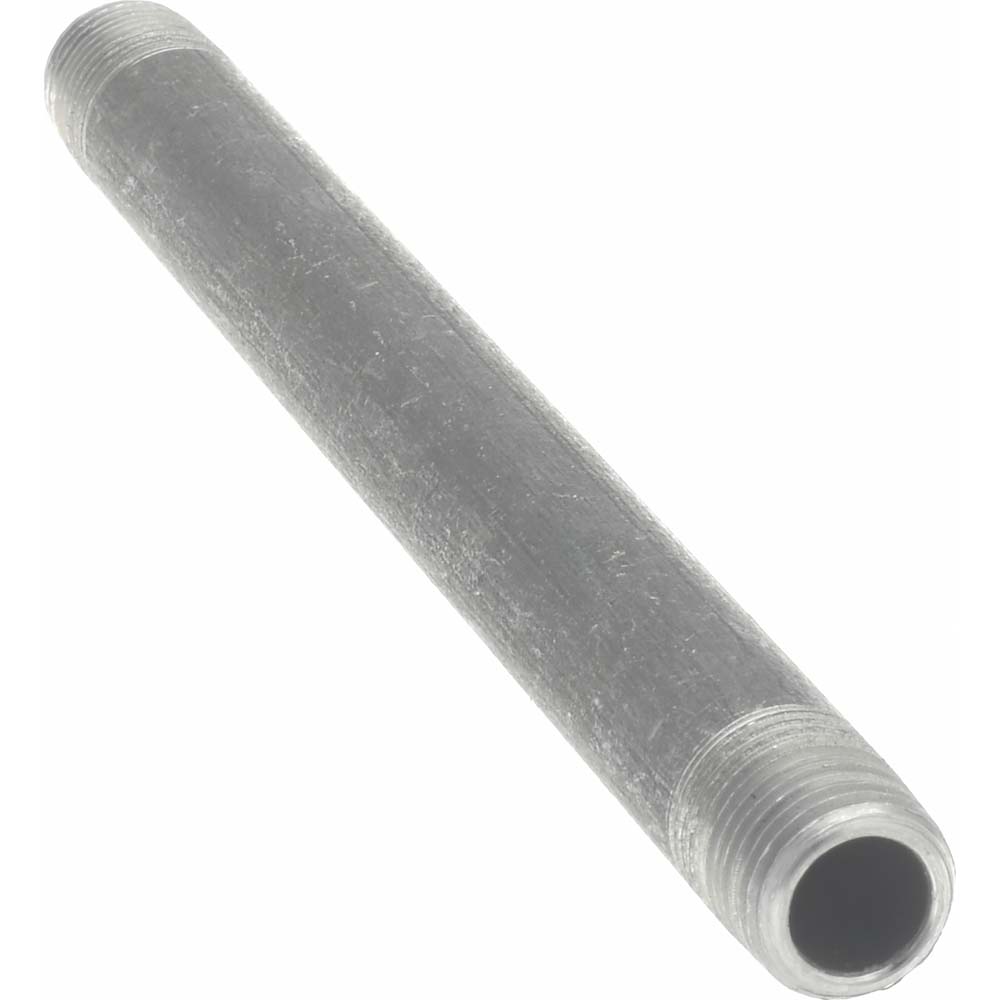 Value Collection Black Pipe Nipple: 1/8" Dia x 4-1/2" Long, Schedule 40 - MSCNB01045