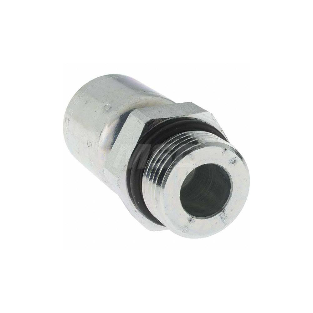 Parker Hydraulic Hose Male Rigid Fitting: 8 mm, 1-1/16-12 - BD10543-12-8
