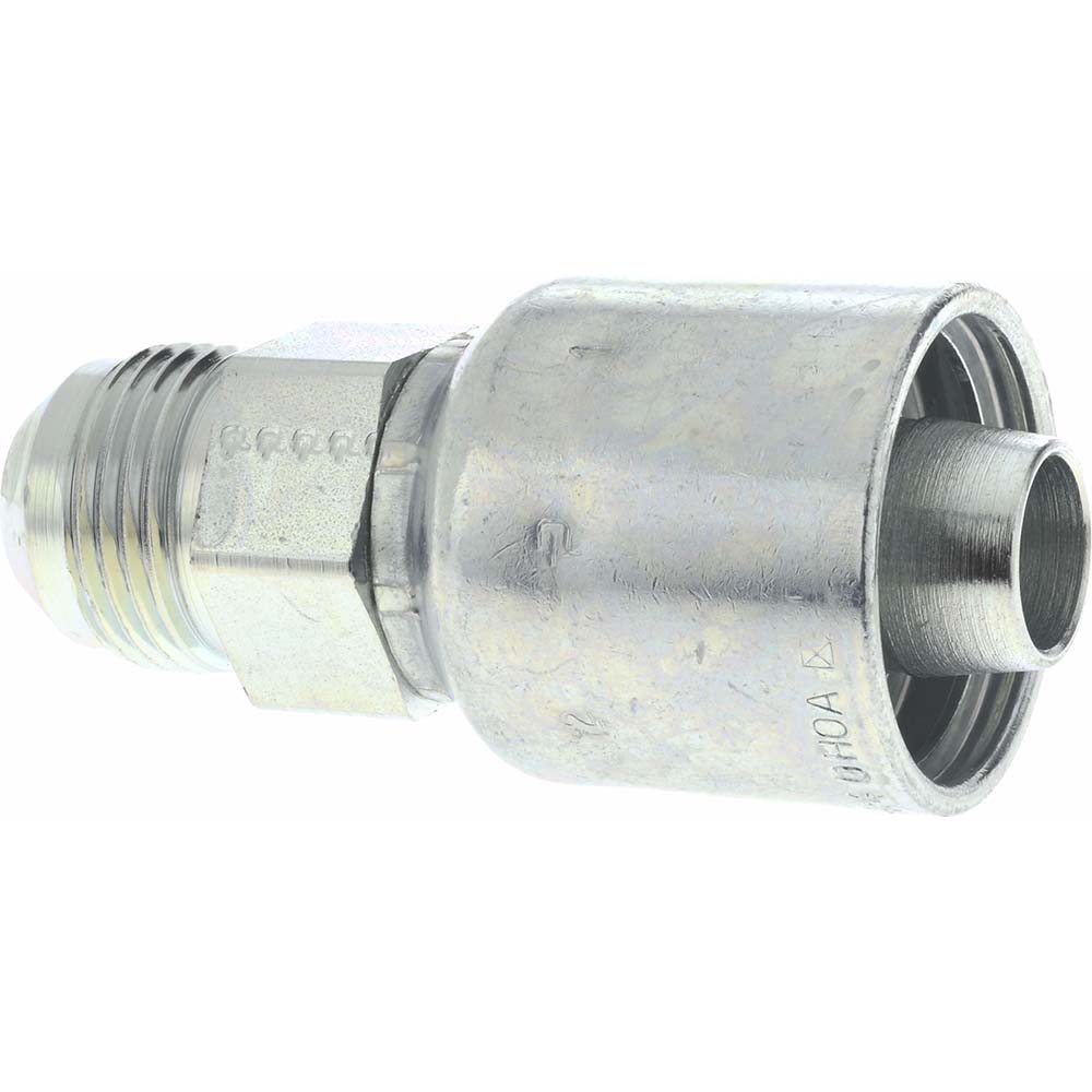Parker Hydraulic Hose Male Rigid Fitting: 8 mm, 1-1/16-12 - BD10543-12-8