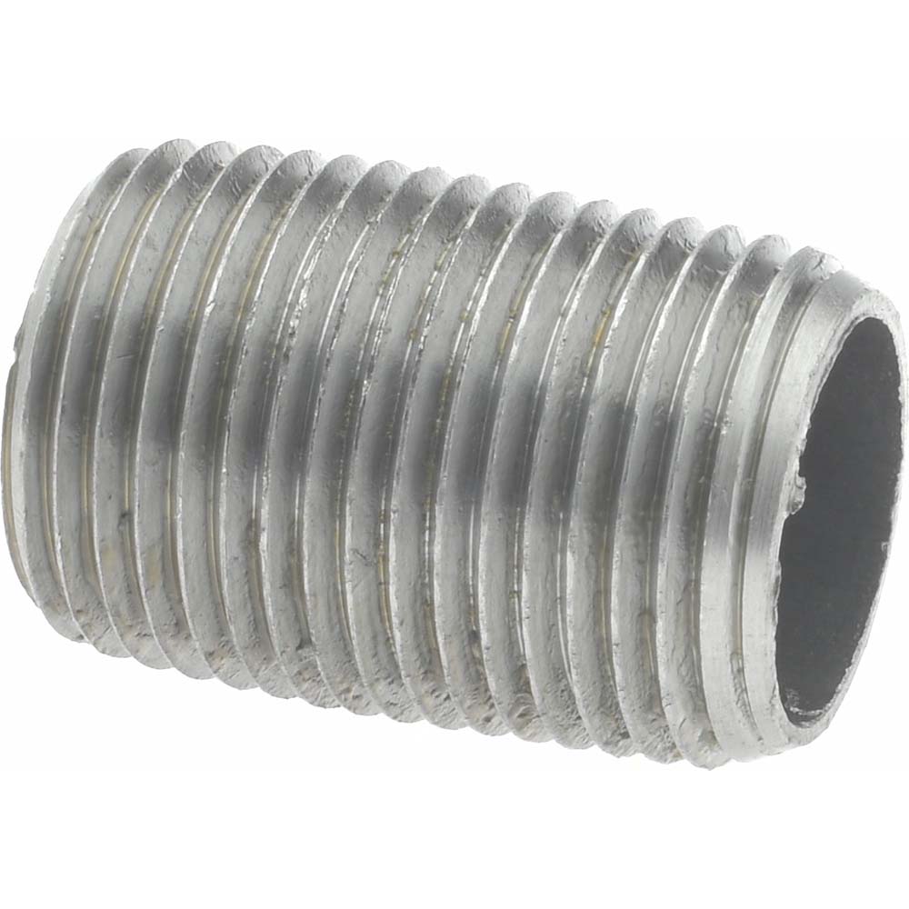Value Collection Black Pipe Nipple: 3/8" Dia x 5-1/2" Long, Schedule 80 - XNB03055