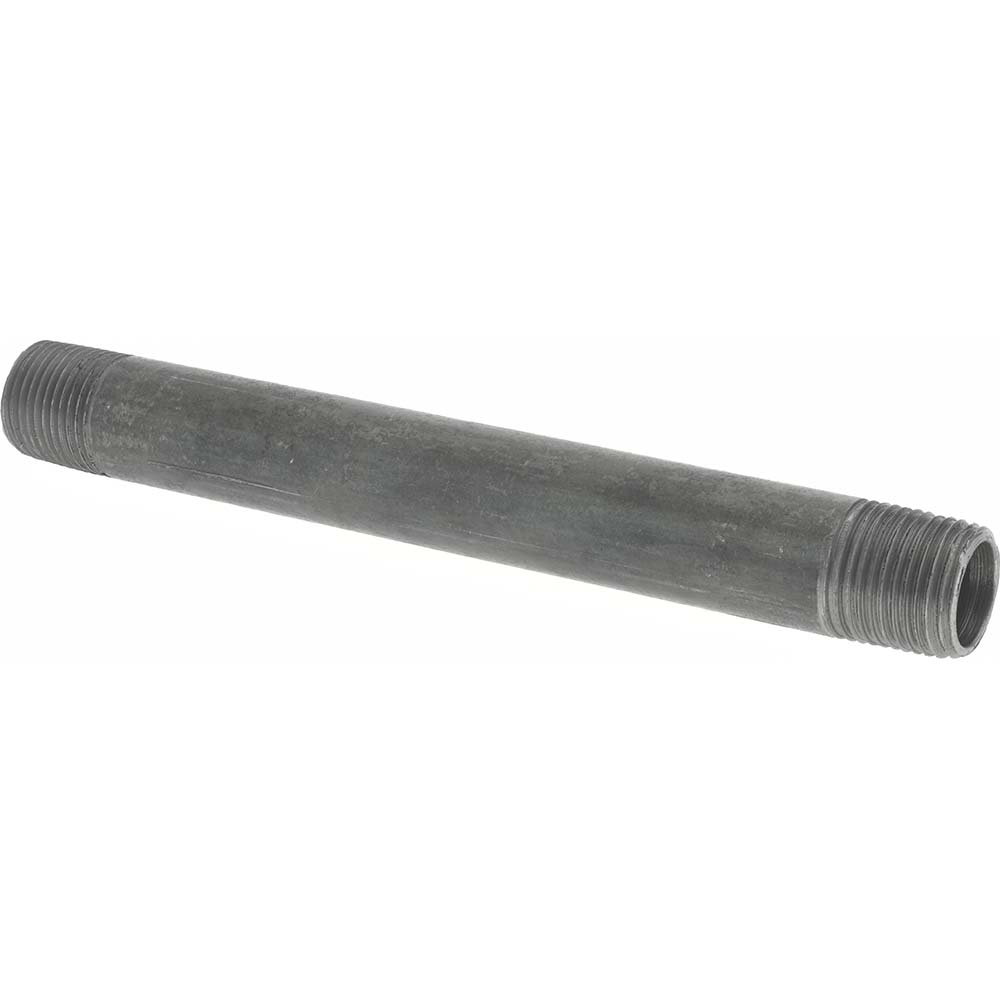 Value Collection Black Pipe Nipple: 3/8" Dia x 5-1/2" Long, Schedule 80 - XNB03055