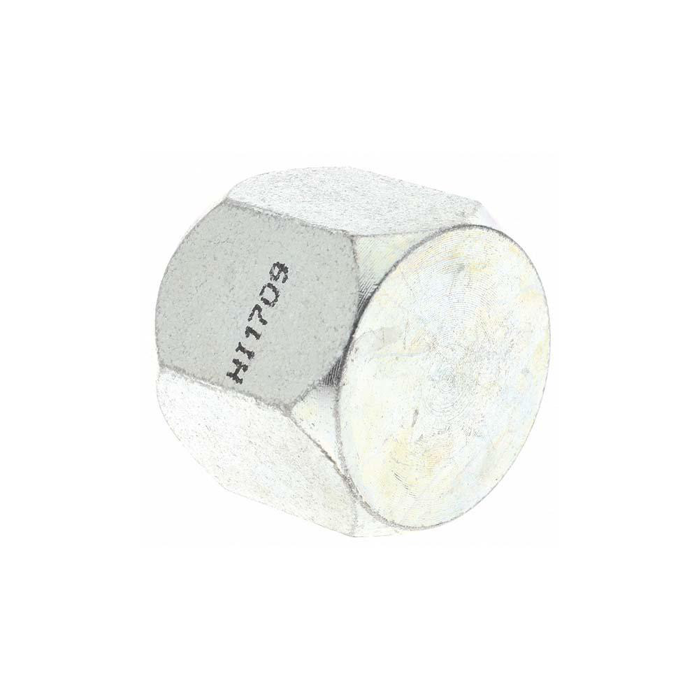 Brennan Steel Flared Tube Cap: 5/8" OD, 7/8-14 Thread, 37 deg Flared Angle - 10446