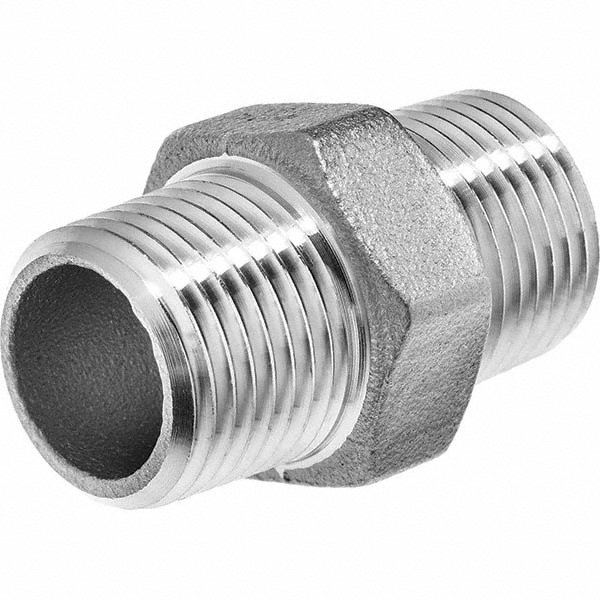 USA Industrials Pipe Hex Plug: 3/4", 304 Stainless Steel - ZUSA-PF-264