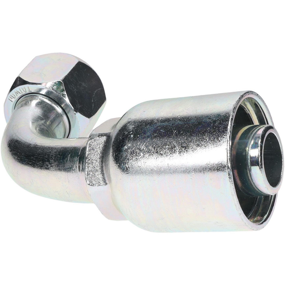 Parker Hydraulic Hose Female JIC Swivel Elbow: 1" ID, 16 mm, 1" - BD-1394316-16-1