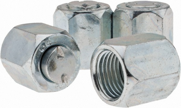 Eaton Steel Flared Tube Cap: 1/2" OD, 3/4-16 Thread, 37 deg Flared Angle - 210292-8S