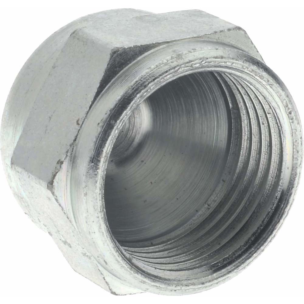 Eaton Steel Flared Tube Cap: 1/2" OD, 3/4-16 Thread, 37 deg Flared Angle - 210292-8S
