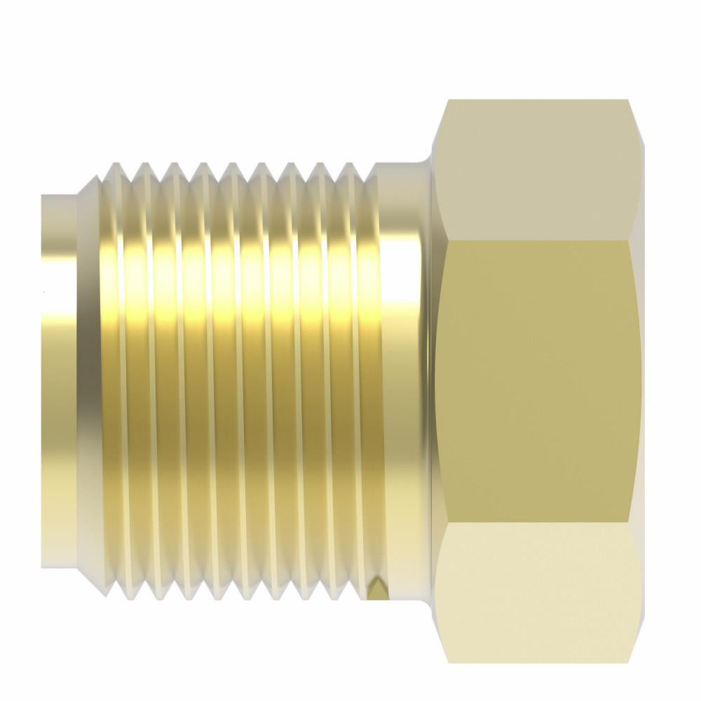 Eaton Steel Flared Tube Inverted Plug: 5/16" OD, 1/2-20 Thread, 45 deg Flared Angle - 131X5