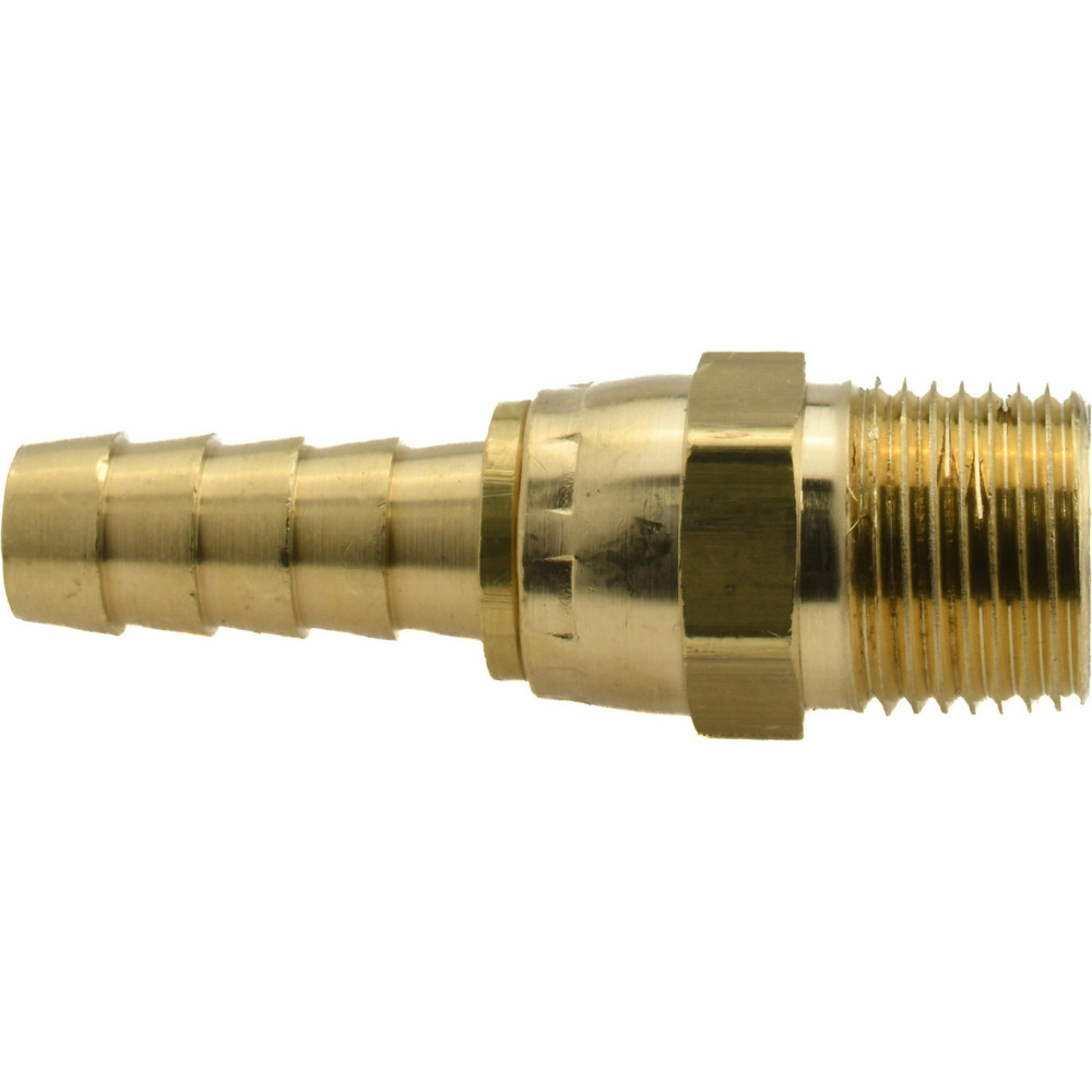 Dixon Valve & Coupling Barbed Hose Fitting: 3/8" x 3/8" ID Hose, Male Connector - 1030606C