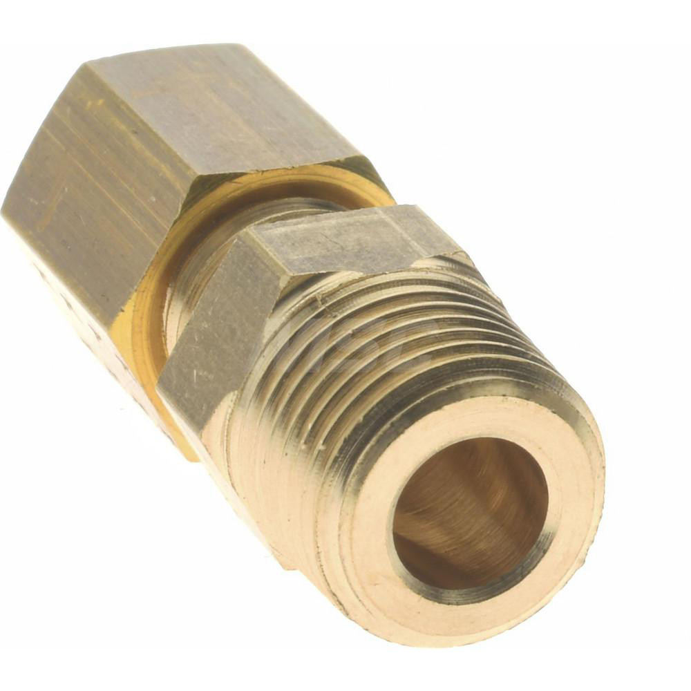 Legris Compression Tube Connector: 4 mm Tube OD, Compression x MBSPT - 0105 04 10
