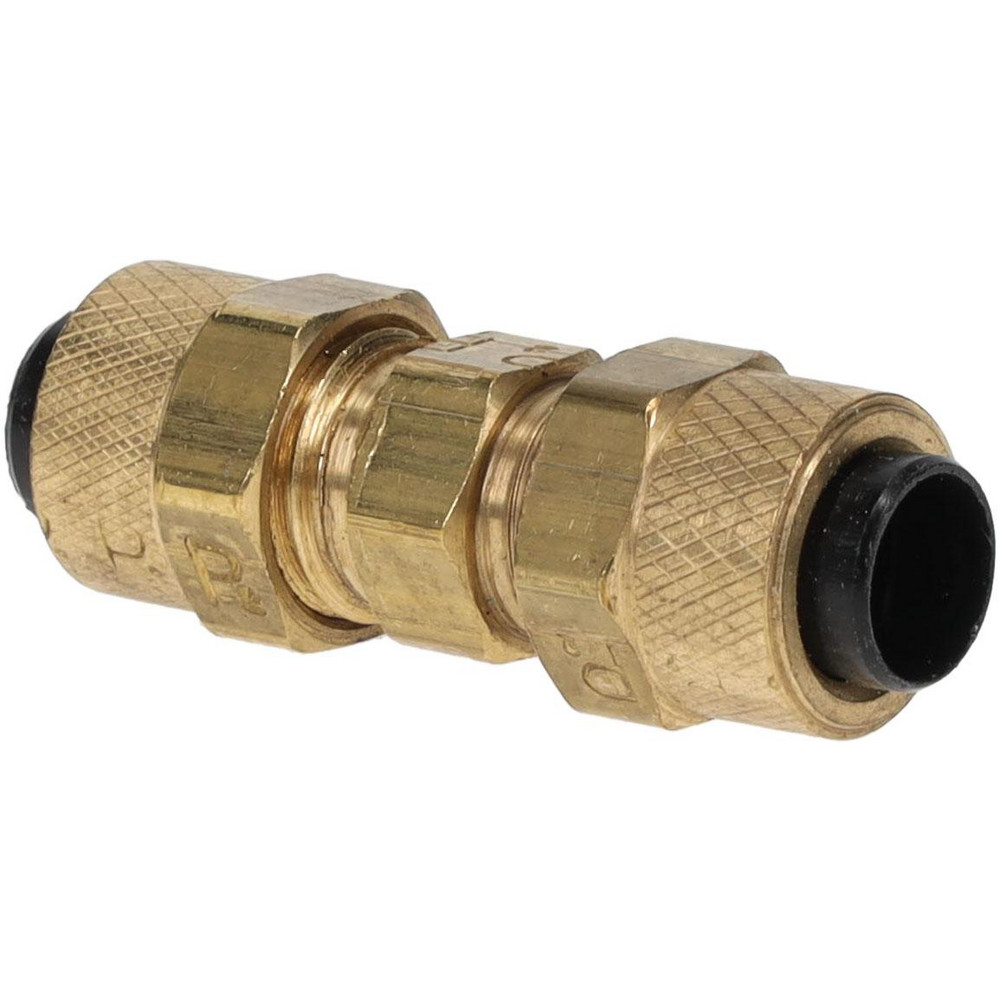 Parker Compression Tube Union: 13/16-18, 5/8" Tube OD, Compression x Compression - -11181-A
