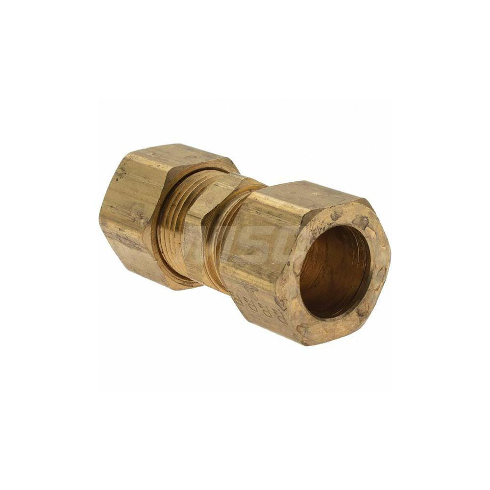 Parker Compression Tube Union: 13/16-18, 5/8" Tube OD, Compression x Compression - -11181-A