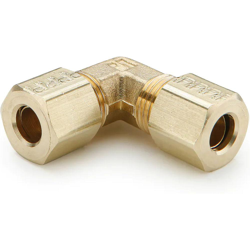 Parker Compression Tube Union: 13/16-18, 5/8" Tube OD, Compression x Compression - -11181-A