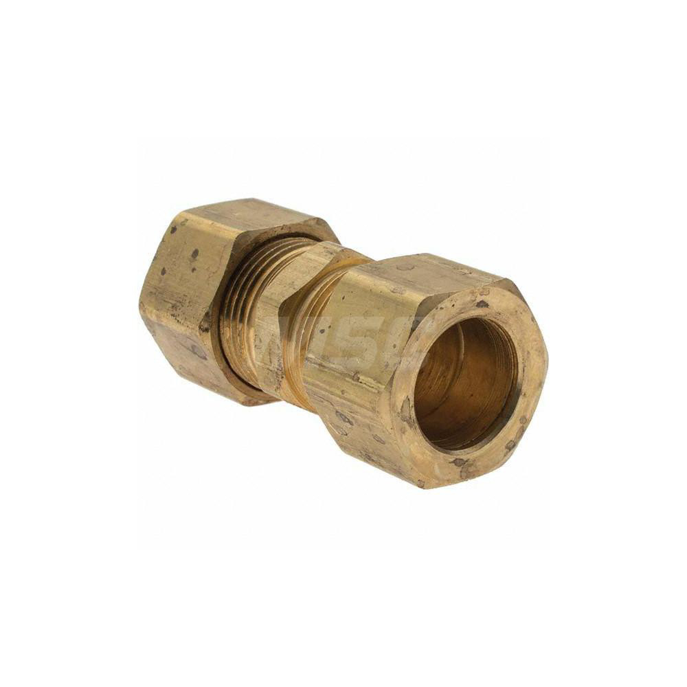 Parker Compression Tube Union: 13/16-18, 5/8" Tube OD, Compression x Compression - -11181-A