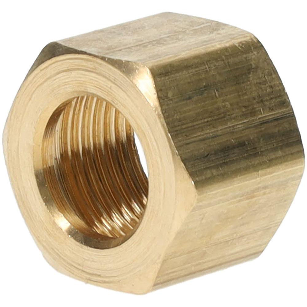 Parker Compression Tube Nut: 9/16-24, 3/8" Tube OD, Compression - 61C-6