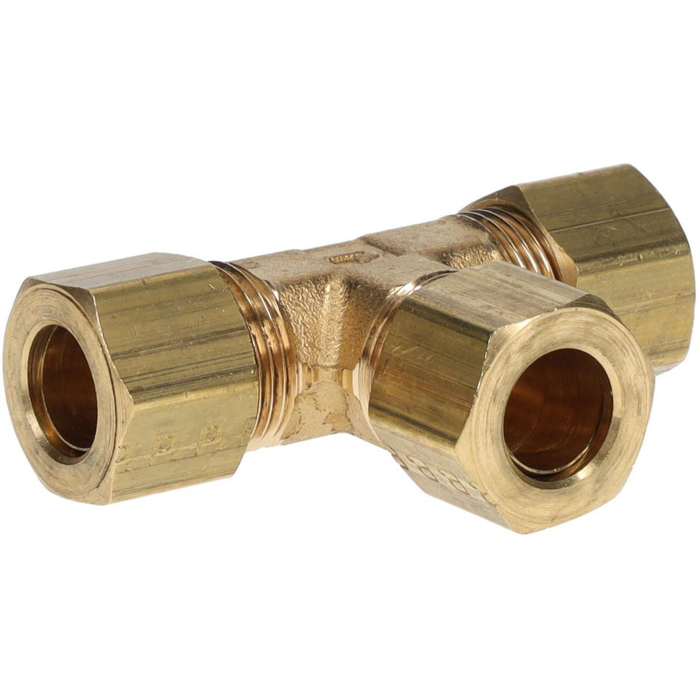 Parker Compression Tube Nut: 9/16-24, 3/8" Tube OD, Compression - 61C-6