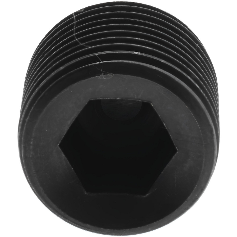 Parker Hydraulic Hose 45 ° Elbow: 0.375" ID, 6 mm, 3/4-16 - KP81329