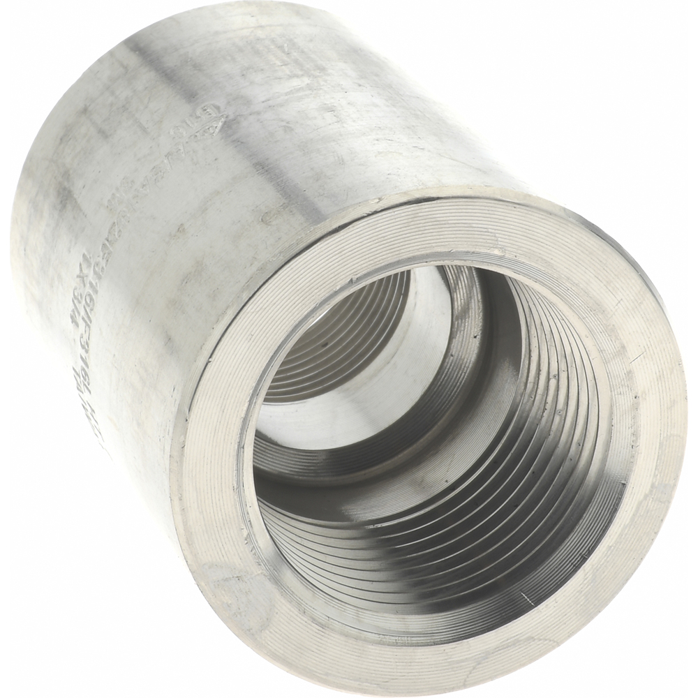 Merit Brass Pipe Reducer: 1 x 3/4", 316 & 316L Stainless Steel - 3612D-1612