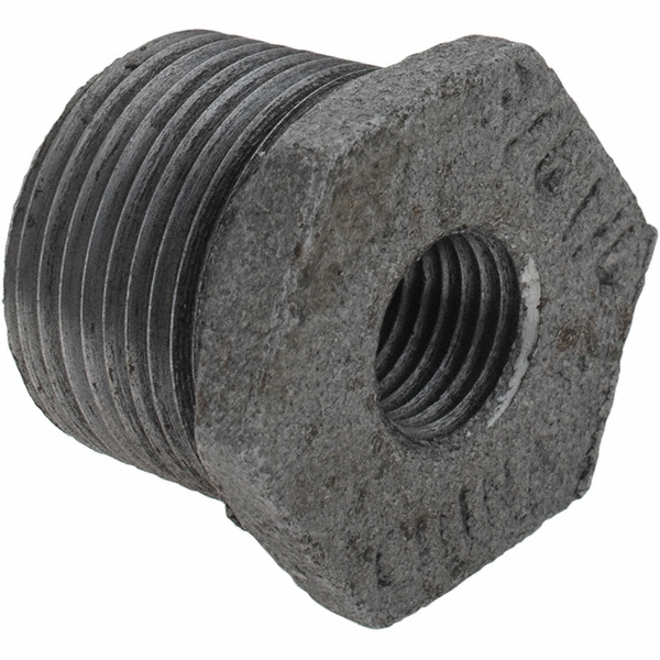 Merit Brass Pipe Reducer: 1 x 3/4", 316 & 316L Stainless Steel - 3612D-1612