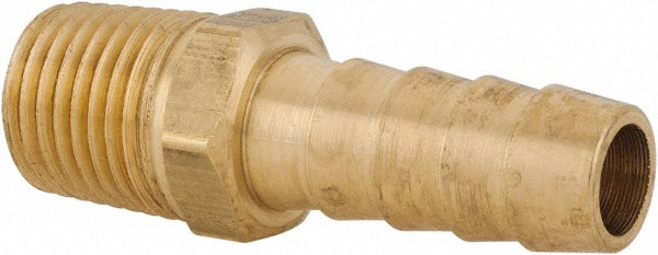 Merit Brass Brass Pipe Union: 1/4" Fitting, Threaded, FNPT x FNPT, Class 125 - X187-04