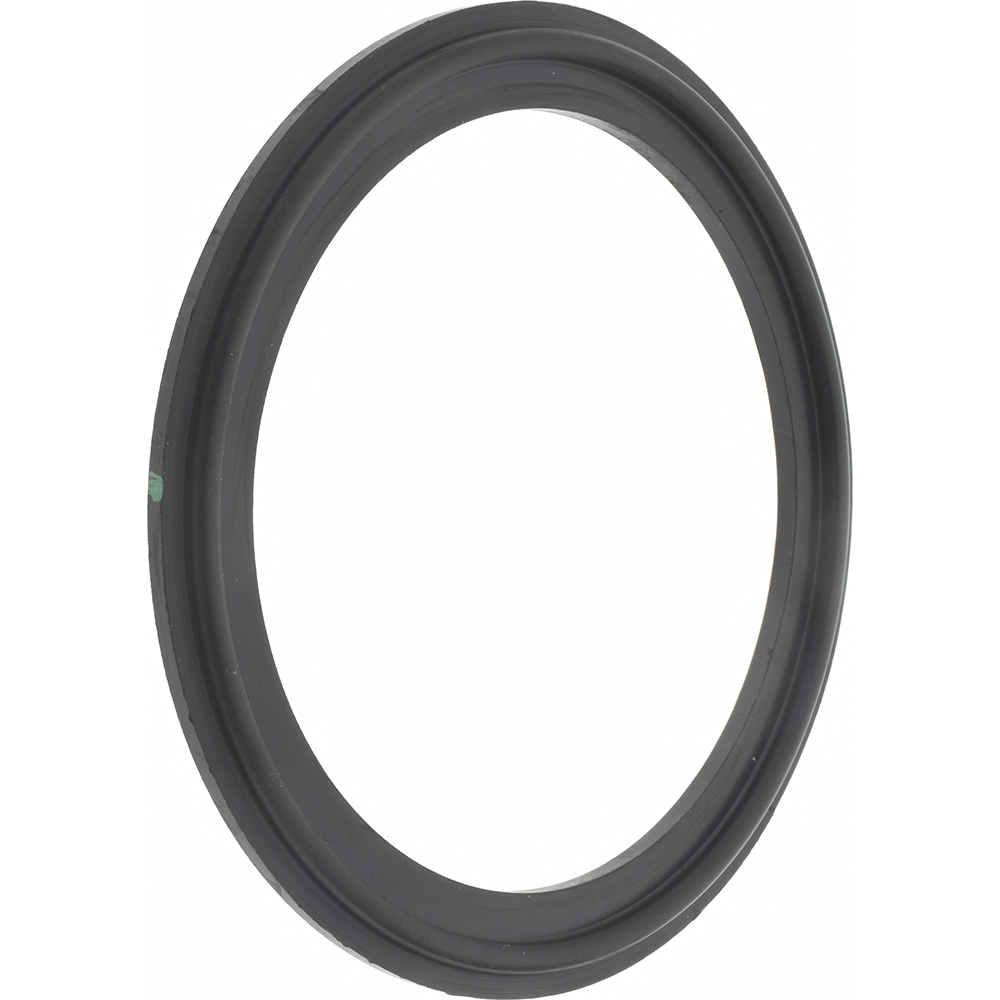 VNE Sanitary Tube Gasket: Ethylene Propylene Diene Monomer, 4" OD - EG40E4.0
