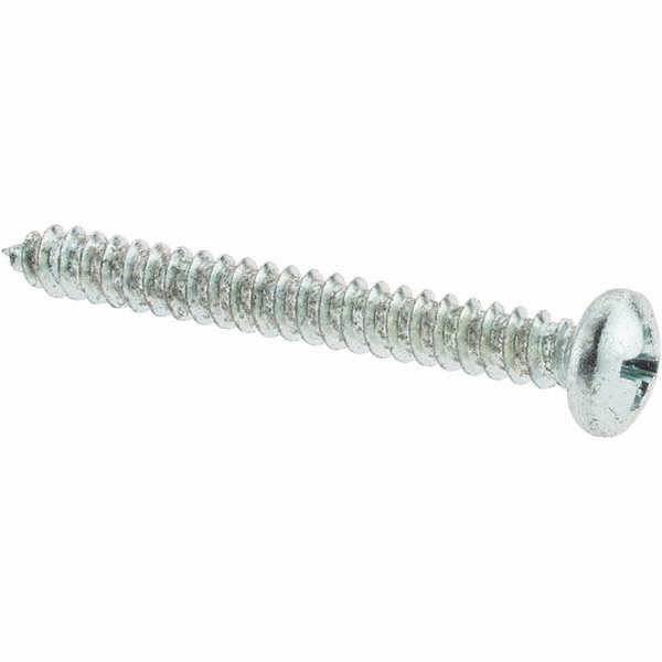 Parker Compression Tube Connector: 1/4-18, 7/16" Tube OD, Compression x MNPT - -11059-A
