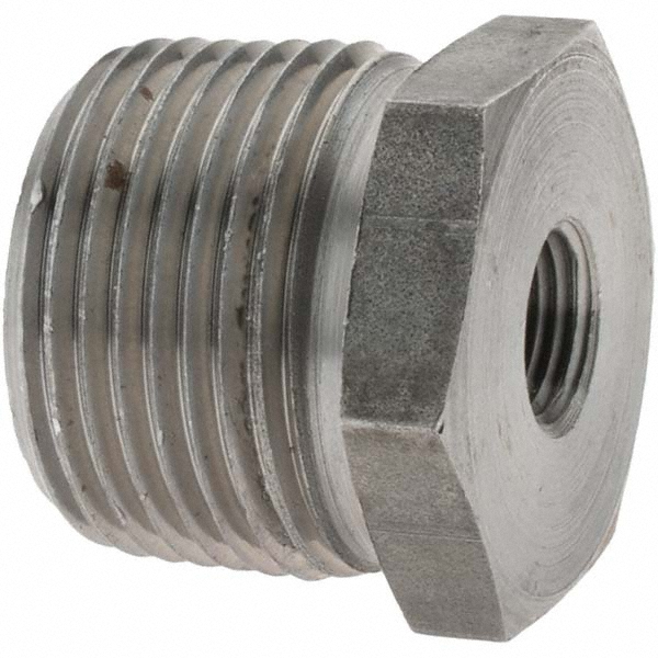 Value Collection Malleable Iron Pipe Bushing: 1/2 x 3/8" Fitting - 13103