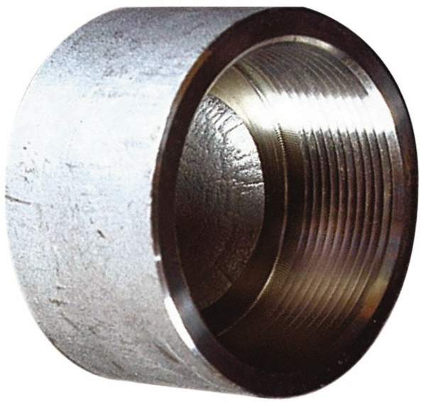 Merit Brass Pipe End Cap: 3/4", 304 Stainless Steel - K416-12