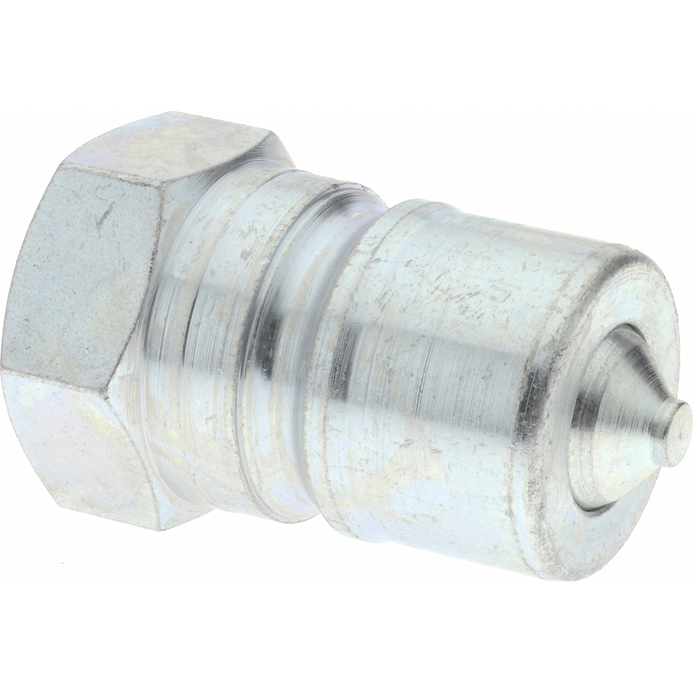 Parker Hydraulic Hose Female Pipe Rigid Fitting: 1/4", 5,000 psi - 6602-4-4