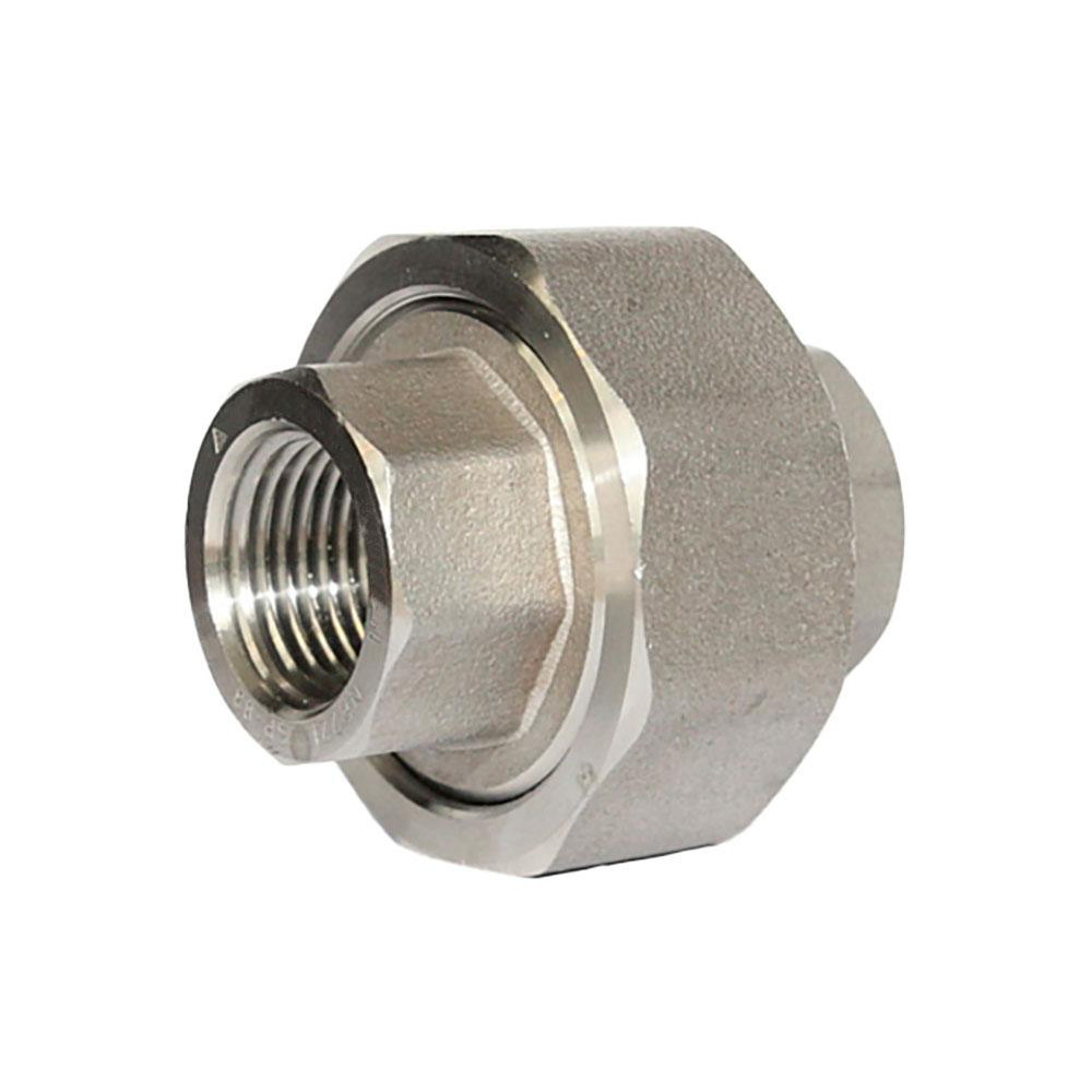 Value Collection Pipe Union: 1/2", 304 Stainless Steel - 4CU-CFF1/2