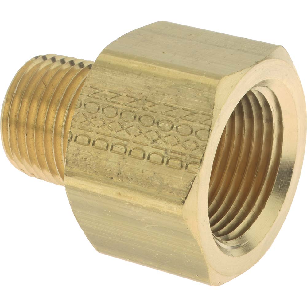 Dixon Valve & Coupling Industrial Pipe Adapter: 3/4" Female Thread, 1/2" Male Thread, MNPTF x FNPTF - 3751208C