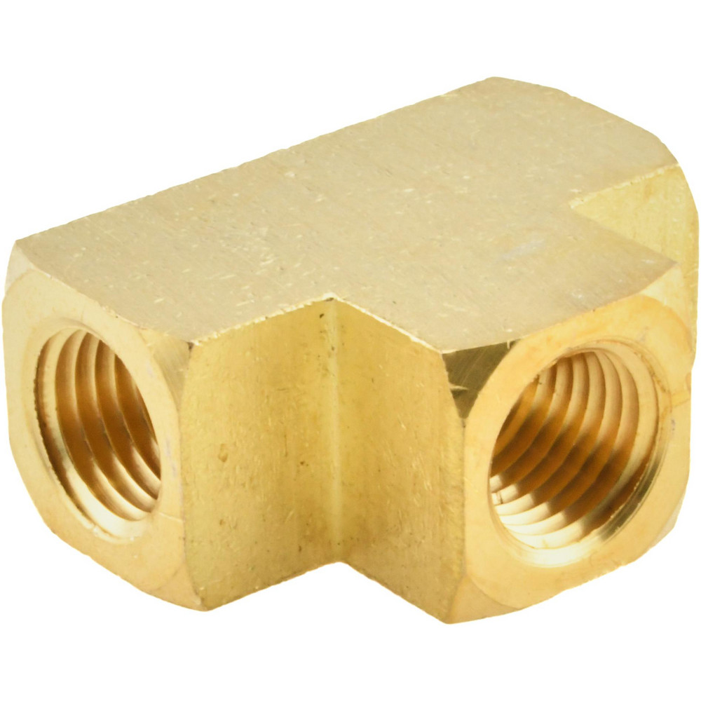 CerroBrass Industrial Pipe Female Tee: 1/2" Female Thread, FNPT - 28032