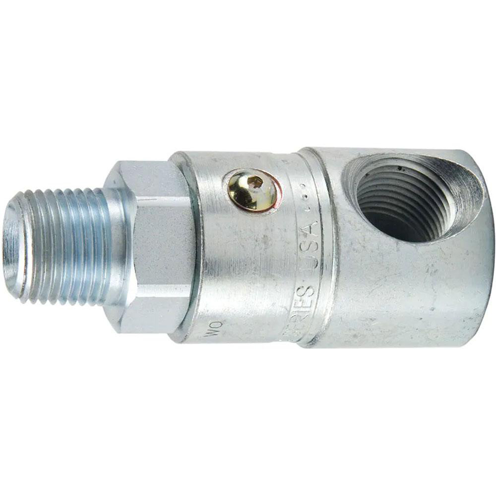 Parker Hydraulic Hose Male NPT To Female NPT Swivel Fitting: 3/4", 3/4-14, 5,000 psi - PS1210102-12-12