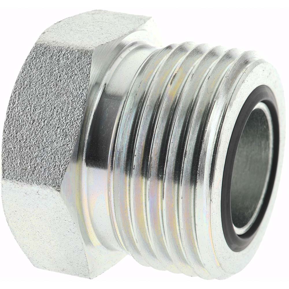 USA Industrials Brass Pipe Reducing Hex Coupling: 3/8 x 1/4" Fitting, Threaded, FNPT x FNPT - ZUSA-PF-4923